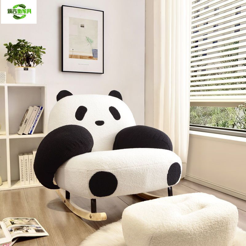 New Simple and Elegant Rocking Chair for Home Balcony, Trendy Recliner, Cute Living Room Leisure Sofa, Single Lazy Chair New Simple and Elegant Rocking Chair for Home Balcony, Trendy Recliner, Cute Living Room Leisure Sofa, Single Lazy Chair