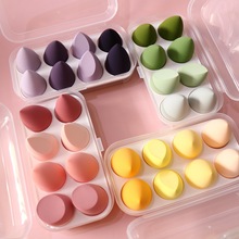 美妆蛋气垫粉扑彩妆蛋干湿两用不吃粉葫芦粉扑海绵鸡蛋盒美妆工具