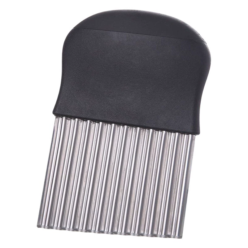 Гофрированный нож из нержавеющей стали шип картофельный нож для резки картофеля волновой нож кухонный бытовой овощерезка артефакт причудливый полосатый резак