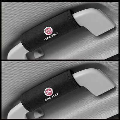 Car handle protective cover car – Sürətlər qutusu və əl tormozu başlıqları - fiat-black-suede-pull-gloves-pair