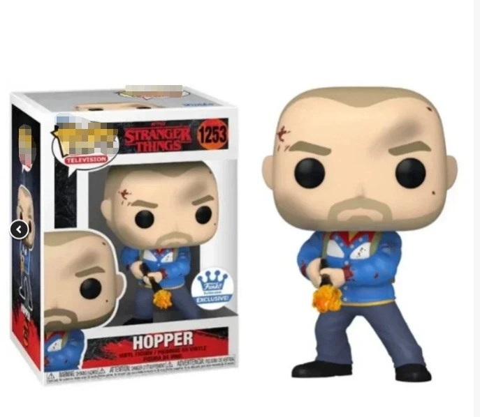 Коллекция фигурок в стиле Pop — Stranger Things, разные персонажи (Дастин, Стив, Одиннадцать, Робин, Демогоргон)