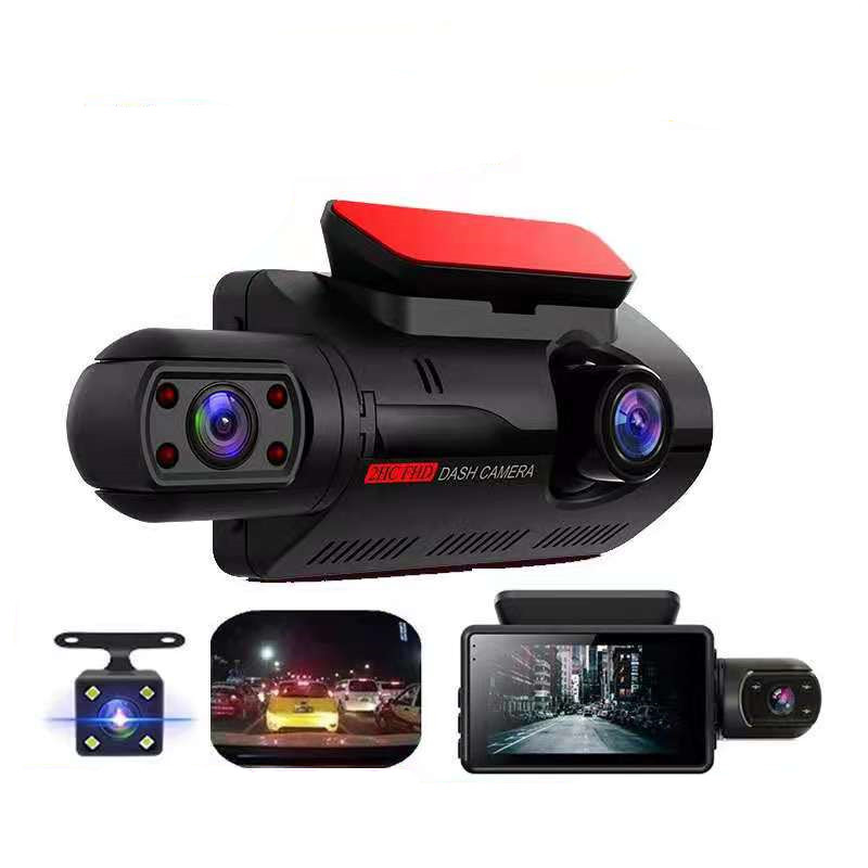 3 Inch Driving Recorder HD 1080P Dual-channel Car DVR