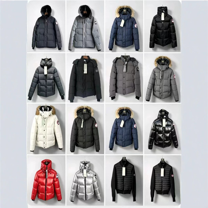 Winter New High-End Goose down Large Pocket Parka Cotton Jacket for Men and Women, Thickened Couple's Hooded Warm Windproof Coat Winter New High-End Goose down Large Pocket Parka Cotton Jacket for Men and Women, Thickened Couple's Hooded Warm Windproof Coat