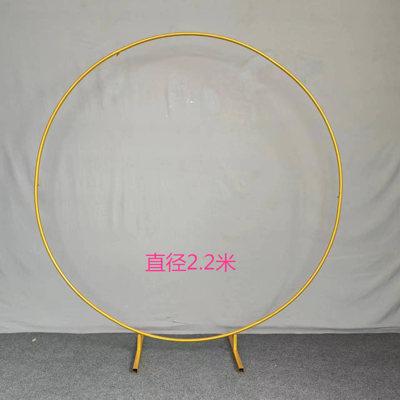 Anillo de hierro globo soporte de arco accesorios de boda al por mayor decoración de vestido de vacaciones al aire libre decoración de la boda suministros