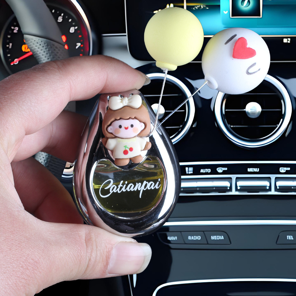 Fragancia de aromaterapia de coche, aire acondicionado, salida de aire, accesorios de coche, decoración de fragancia ligera de larga duración, accesorios de decoración de coche, Daquan femenino