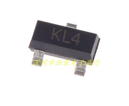 贴片三极管 BAT54S SOT-23 丝印:L44 KL4 WV4肖特基二极管