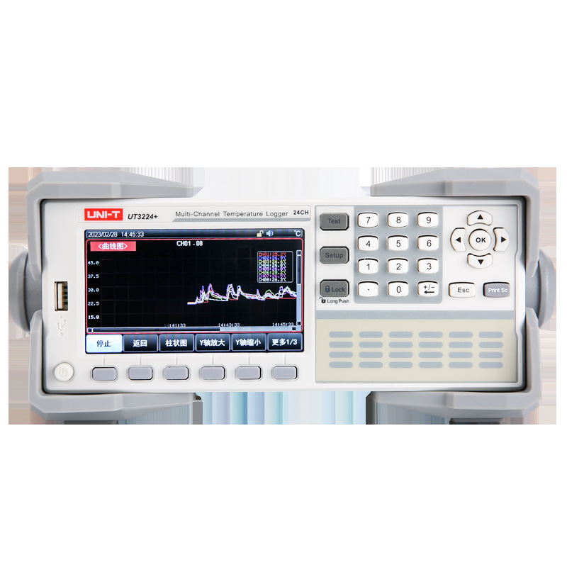 �����£�UNI-T��UT3208+��·�¶Ȳ����Ƕ�·�¶�Ѳ���Ƕ��������