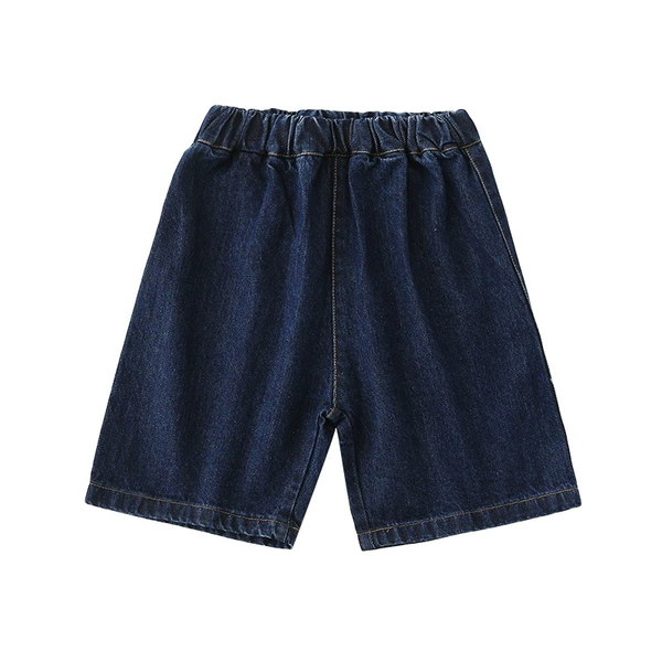 Blue denim trousers