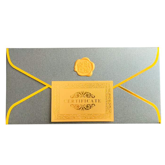 봉투 플러스 인증서