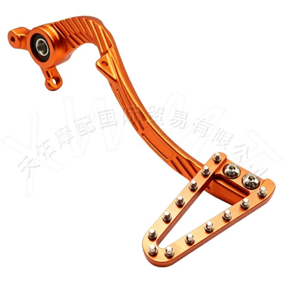 Suitable for KTM/GAS/Husqvarna: Other brake systems - orange-brake-lever-orange-long-brake-head