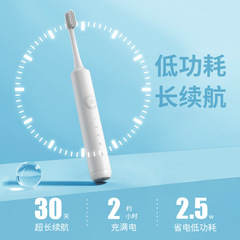 Home Adult Electric Toothbrush Charging Model Ultrasonic Fully Automatic Soft Brush Waterproof One-Time Dropshipping