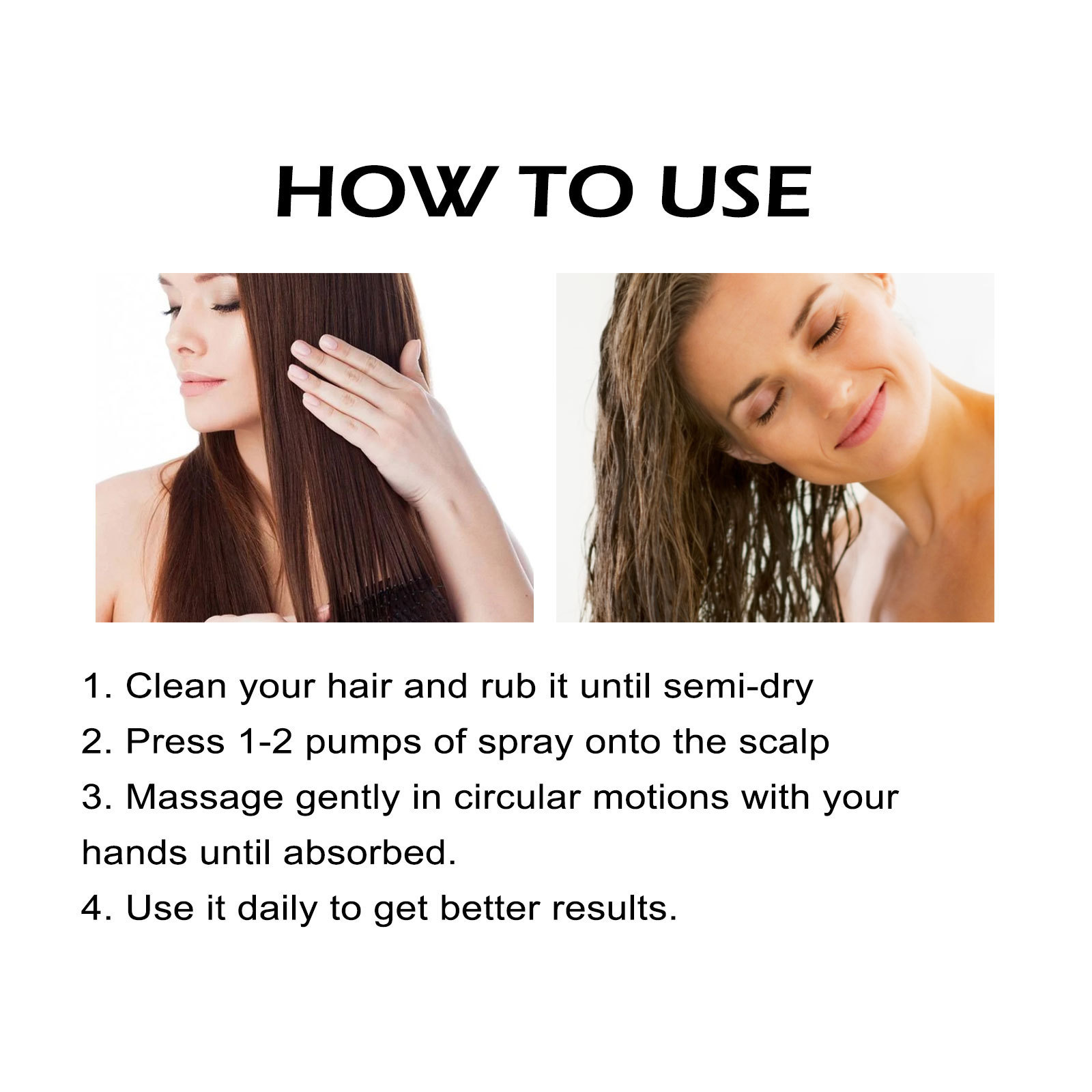 EELHOE Spray per spessore dei capelli al riso Forte riparazione dei capelli radice del follicolo pilifero prevenzione della caduta dei capelli spray per la cura dei capelli ispessimento dei capelli solidi_voghion.com
