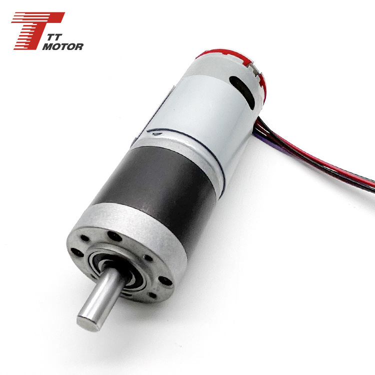 36mm Dc Planetary Gear Reduction Motor with Photoelectric Encoder 24V Dc Reduction Motor High Efficiency