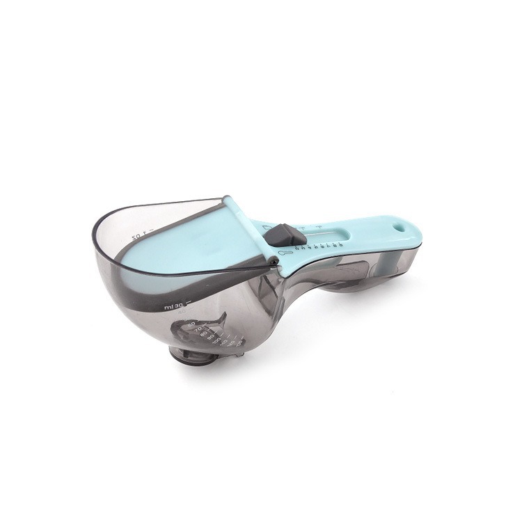 Cuchara de medición ajustable cuchara de medición de plástico cuchara de medición de plástico con escala cuchara de medición de plástico cuchara de medición de leche magnética cuchara de medición de polvo cuchara de medición