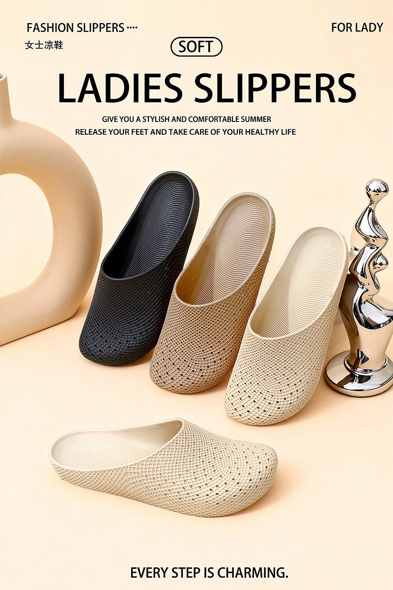 Breathable Women's Beach Clogs With Non-slip Thick Sole Summer_voghion.com