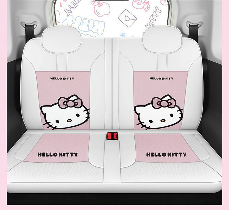 High-end new car special all-inclusive seat cover 4S shop Hellokitty Changan waxy corn cartoon four seasons mat