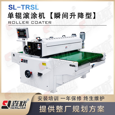 森聯自動滾塗機/輥塗機/外牆保溫裝飾壹體板氟碳底面油漆塗裝設備