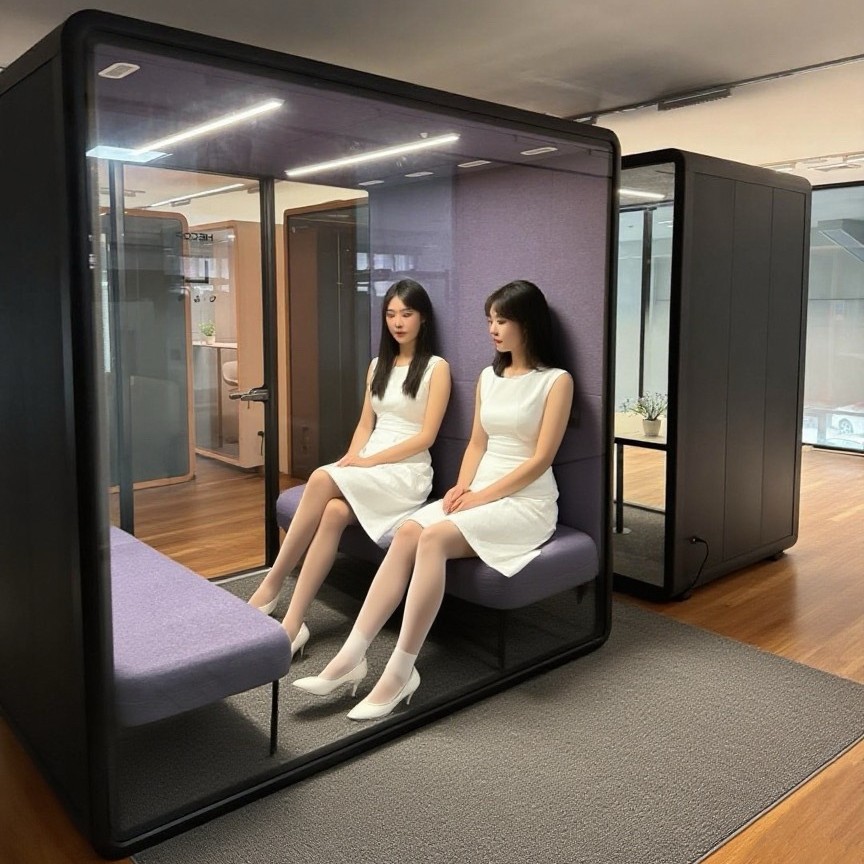 Soundproof Room Soundproof Pod Live Streaming Mobile Silent Booth Indoor Outdoor Soundproof Room Office Conference Room Soundproof Negotiation Room