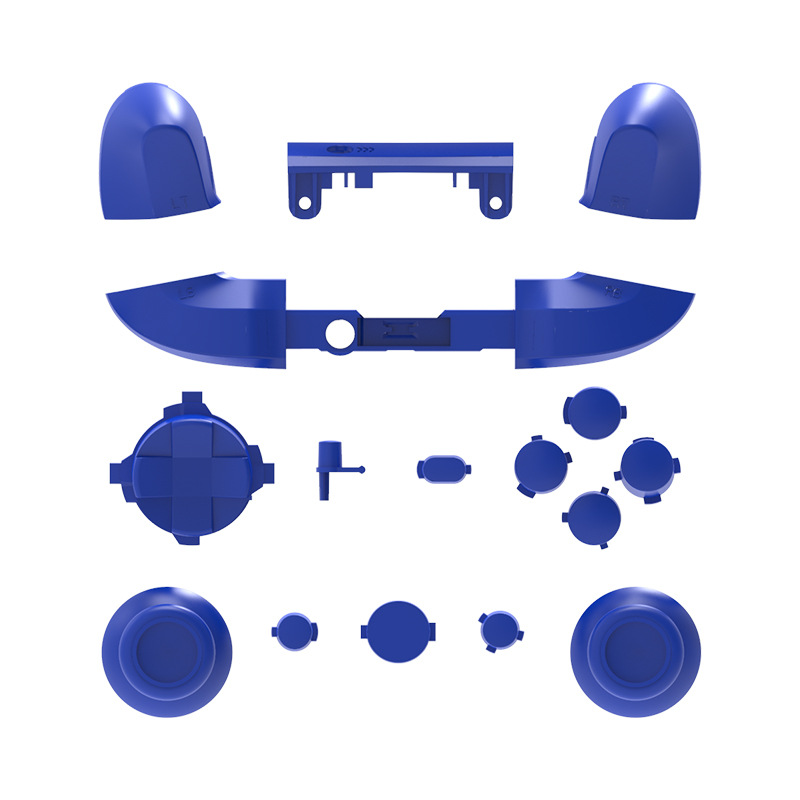 Botón de cáñamo-Azul