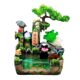 Creative rockery flowing jade cabbage ornaments crafts decoration office living room porch shop opening ceremony 800