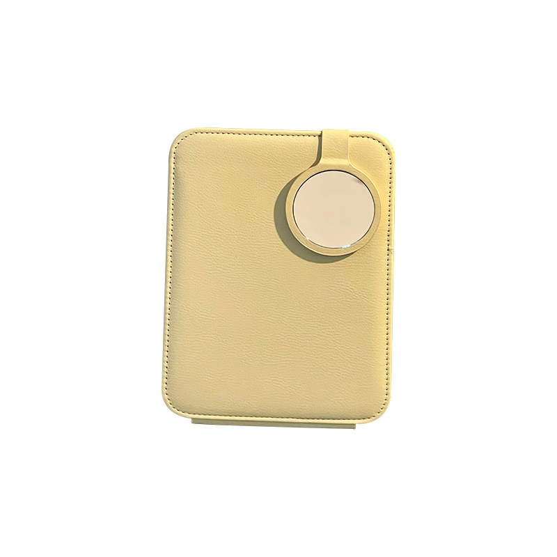 Nuevo espejo plegable HD con espejo de ampliación pequeño espejo de vestir portátil hogar dormitorio de escritorio espejo de maquillaje de escritorio