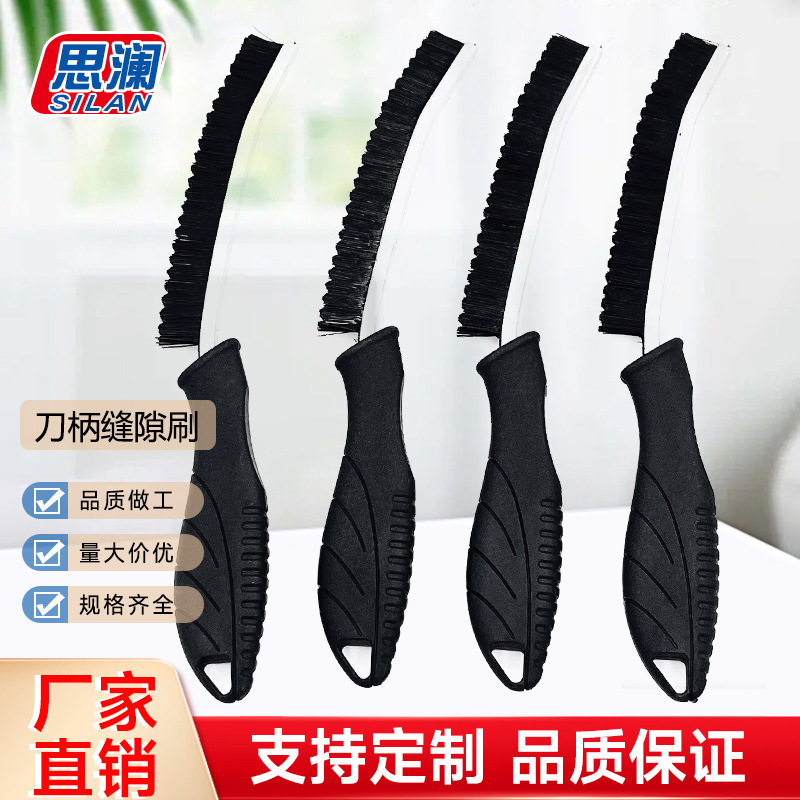 Long handle gap cleaning brush handle aluminum alloy bottom kitchen bathroom toilet dead angle cleaning brush stain removal groove brush Long handle gap cleaning brush handle aluminum alloy bottom kitchen bathroom toilet dead angle cleaning brush stain removal groove brush