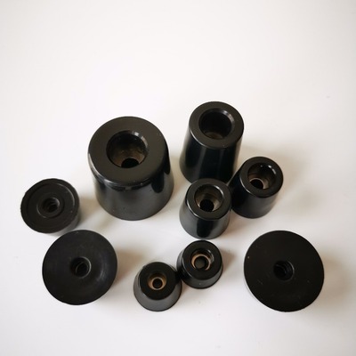 橡胶脚垫机脚脚钉环保圆形地脚减震垫音响底脚仪器垫设备脚钉带垫