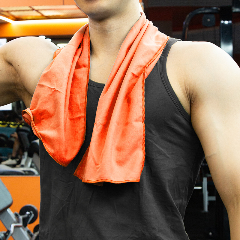 Amazon toallas deportivas de secado rápido de lana de doble cara yoga transfronterizo toallas deportivas de microfibra natación de secado rápido