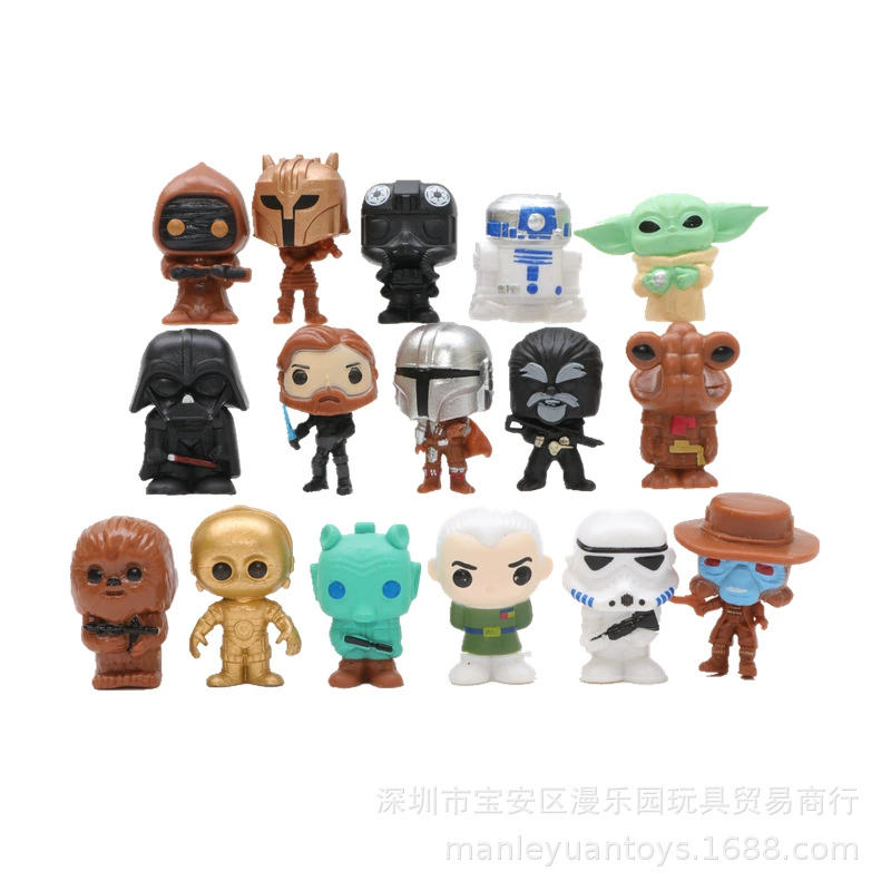 Small Yoda, toy, doll, minifigure, capsule toy