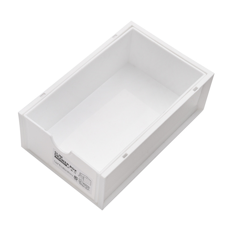 Caja de almacenamiento de cosméticos rack de almacenamiento de escritorio gabinete de almacenamiento de papelería de oficina pequeños artículos apilables combinación de tipo cajón acabado