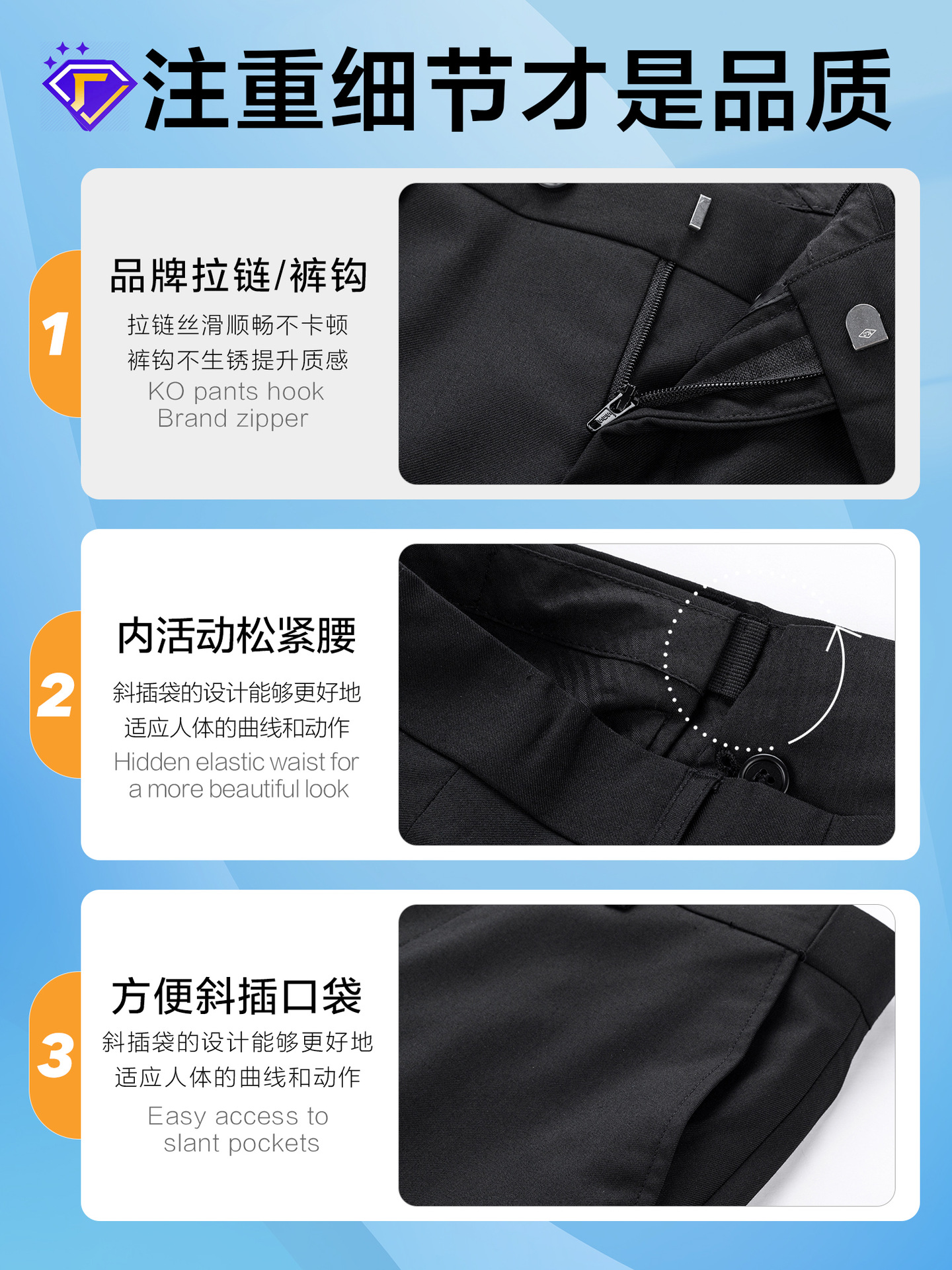 Trajes de hombre, chaqueta de negocios casual, chaqueta de mejor dama, cuello plano negro, no abierto, dos botones, traje formal.