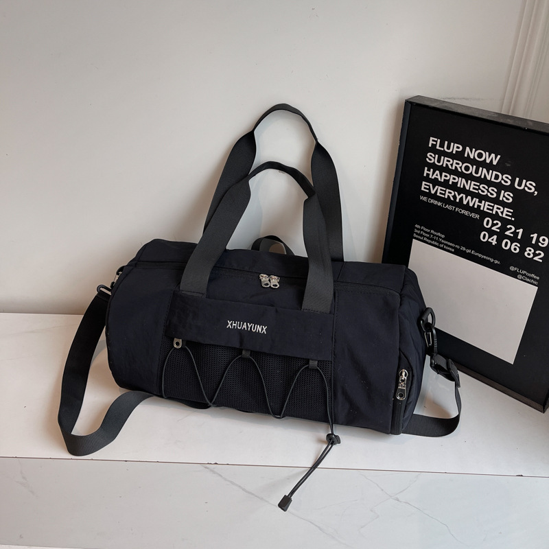 Bolsa de ejercicios, bolso de hombro de moda, bolso de mano, bolso de viaje corto, bolso de equipaje ligero de gran capacidad para mujeres