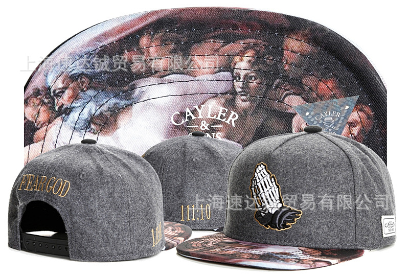 Mayorista comercio exterior sombrero plano sombrero ajuste sombrero sombrero de automóvil sombrero de moda americana sombrero de sol sombrero de sol