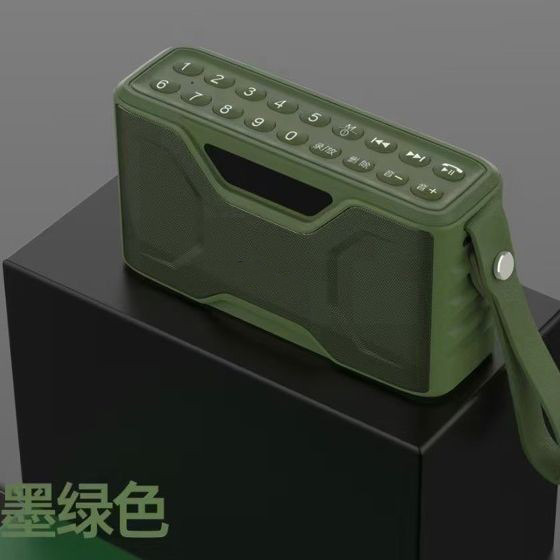 F71 Bluetooth Subwoofer Outdoor Radio with Card Slot and USB Drive, Portable Multifunctional Outdoor Speaker F71 Bluetooth Subwoofer Outdoor Radio with Card Slot and USB Drive, Portable Multifunctional Outdoor Speaker