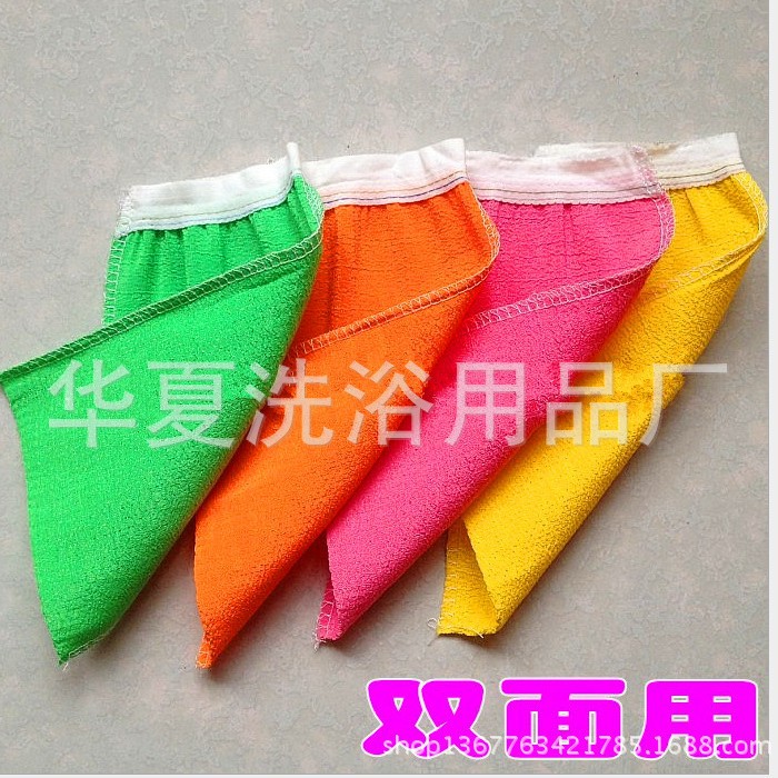 Fuertes toallas de baño de doble cara de una sola capa guantes de baño de alta calidad guantes de baño de arena fina para el hogar guantes de viaje toallas de baño