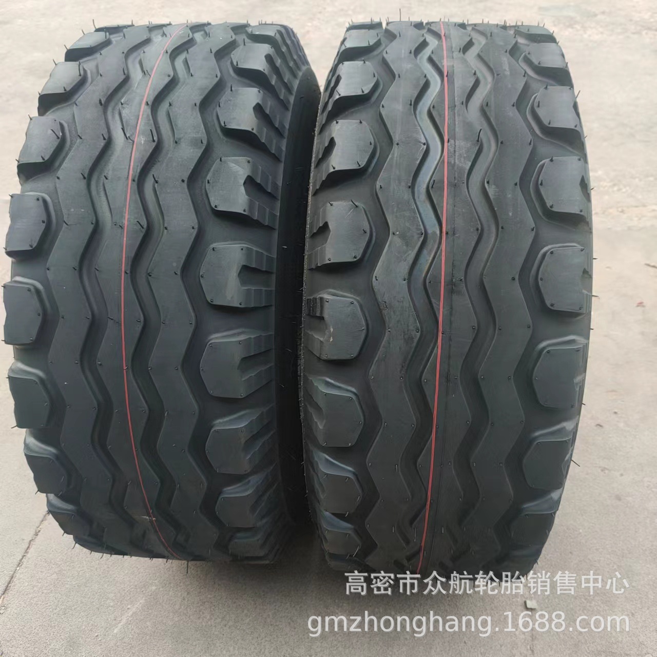 捆草机轮胎 10.0/80-12 IMP100 联合收割机 打草机前轮轮胎