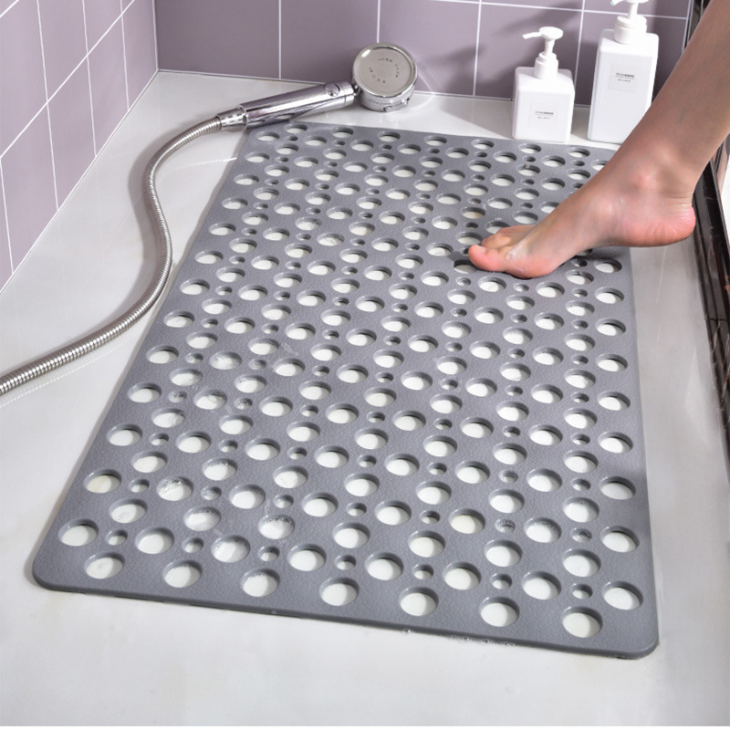 Tpe Bathroom Non-Slip Mat Round Hole Leaking with Suction Cup Anti-Slip Floor Mat Bath Mat Ready for Delivery Tpe Bathroom Non-Slip Mat Round Hole Leaking with Suction Cup Anti-Slip Floor Mat Bath Mat Ready for Delivery