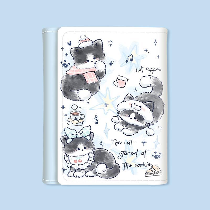 겨울 소 고양이