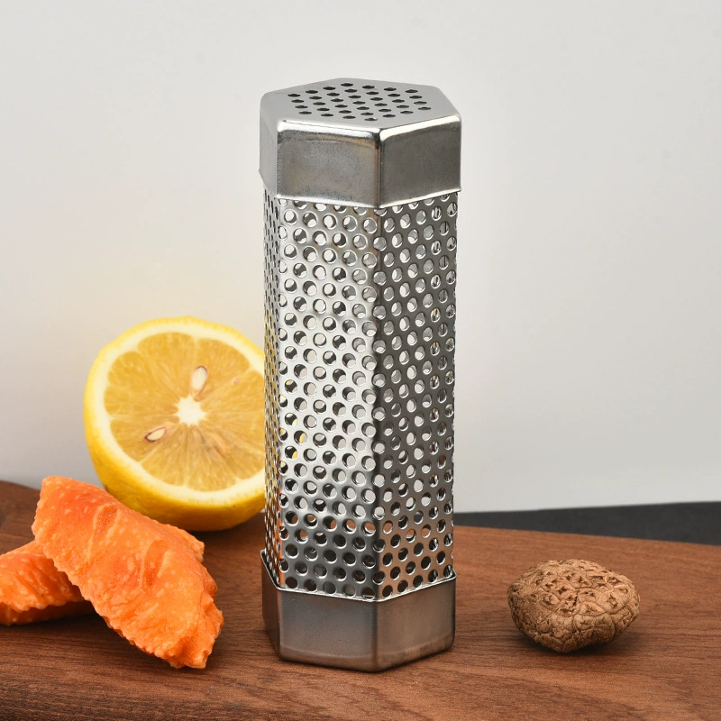 304 нержавеющая сталь копченая трубка барбекю уголь копченая трубка