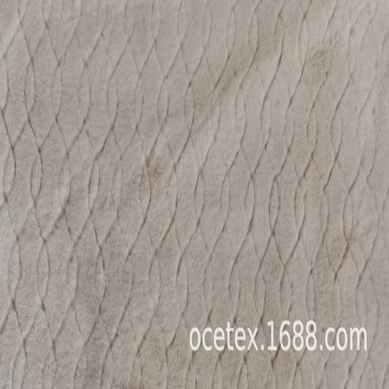 喷花小兔毛空调盖毯布家用沙发靠垫抱枕面料时尚休闲服装面料批发