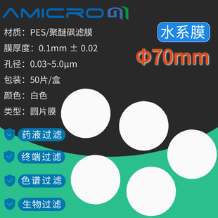 70mmˮϵPES���Ѵ^΢�מVĤ��V�VĤ�����|���B��īˮ�^Ƭ�o��