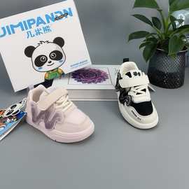 几米熊童鞋秋季新款儿童运动鞋宝宝机能鞋男女孩双网贴片底鞋批发