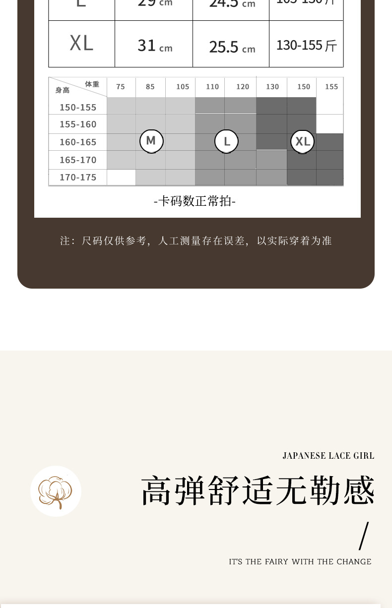 中腰冰丝无痕收腹提臀薄款透气高弹3D苹果臀纯棉抑菌裆女士内裤详情15