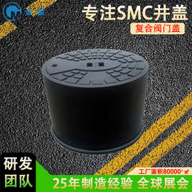 SMC井盖水表箱 金盟玻璃钢阀门井重型树脂复合材料SMC水表箱井盖