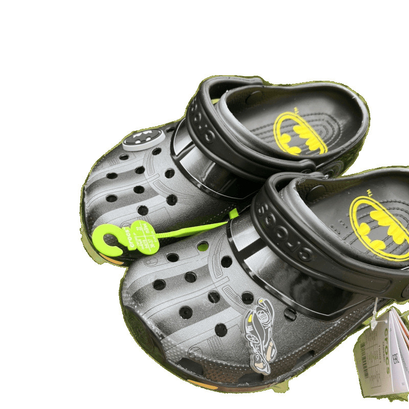 Cross2025 verano EVA material Batimóvil sandalias para padres e hijos Baotou estilo de tacón plano zapatos casuales de verano