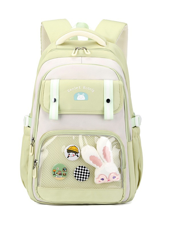 Mochila para mujer nueva versión coreana del bolso de la escuela para estudiantes de primaria y secundaria mochila escolar Oxford tela Harajuku mochila de comercio exterior