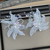 Hair accessory suitable for photo sessions for bride with tassels