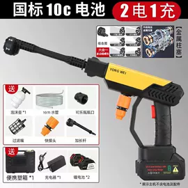 洗车机;洗车水枪;车载充气泵