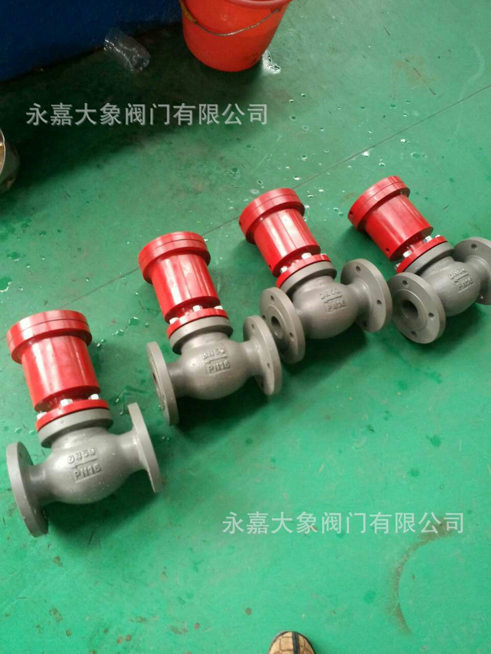 浙江温州J641F-16A/BQ气动活塞式截止阀