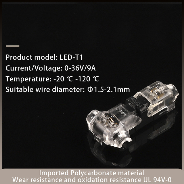 30-50-100PCS-I-T-type-1-Pin-2p